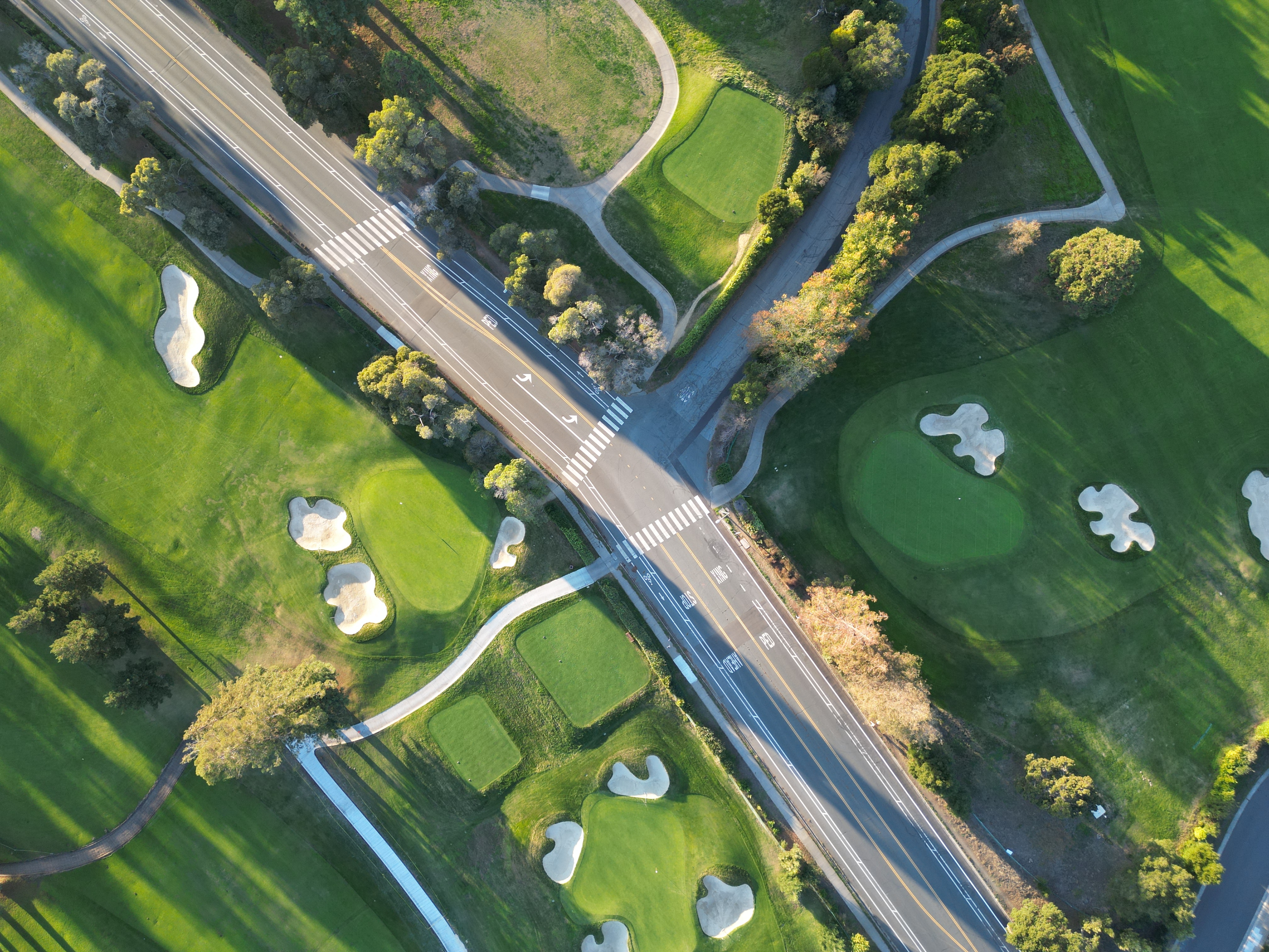 FPV drone shot of a mountain ridge at sunset